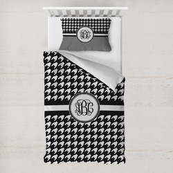 Houndstooth Toddler Bedding w/ Monogram