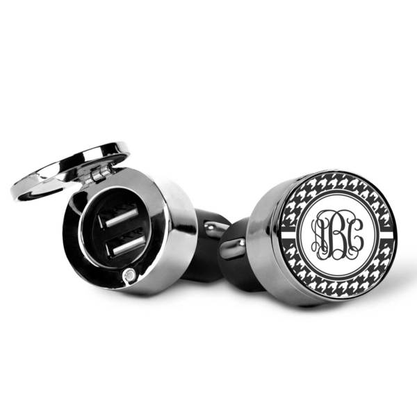 Houndstooth USB Car Charger