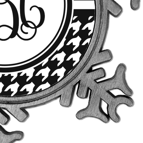 Houndstooth Vintage Snowflake - Detail