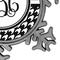 Houndstooth Vintage Snowflake - Detail