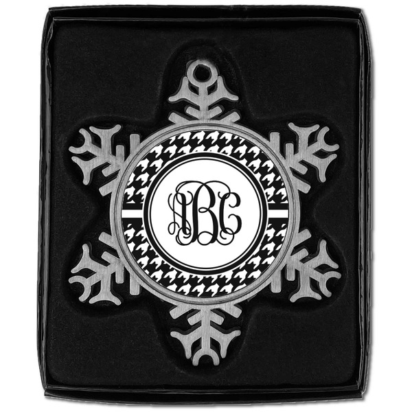 Houndstooth Vintage Snowflake - In box