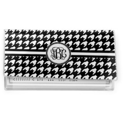 Houndstooth Vinyl Checkbook Cover (Personalized)