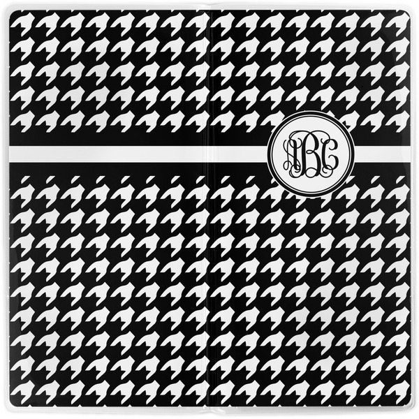 Houndstooth Vinyl Document Wallet - Apvl