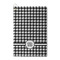 Houndstooth Waffle Weave Golf Towel - Front/Main