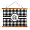 Houndstooth Wall Hanging Tapestry - Landscape - MAIN