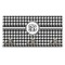 Houndstooth Wall Mounted Coat Hanger - Front View