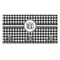 Houndstooth Wall Mounted Coat Rack (Personalized)
