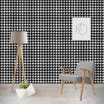 Houndstooth Wallpaper & Surface Covering (Water Activated - Removable)