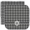 Houndstooth Facecloth / Wash Cloth (Personalized)