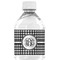 Houndstooth Water Bottle Label - Single Front