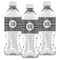 Houndstooth Water Bottle Labels - Front View
