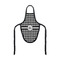 Houndstooth Wine Bottle Apron - FRONT/APPROVAL