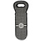 Houndstooth Wine Tote Bag (Personalized)