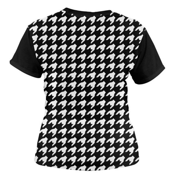 Houndstooth Women's T-shirt Back