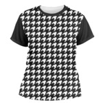 Houndstooth Women's Crew T-Shirt - X Large