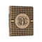 Houndstooth Wood 3-Ring Binder - 1" Half-Letter Size (Personalized)