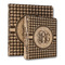 Houndstooth Wood 3-Ring Binders - Parent/Main