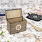 Houndstooth Wood Recipe Boxes - Lifestyle