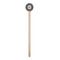 Houndstooth Wooden 6" Stir Stick - Round - Single Stick