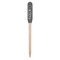 Houndstooth Wooden Food Pick - Paddle - Single Pick