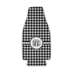 Houndstooth Zipper Bottle Cooler (Personalized)