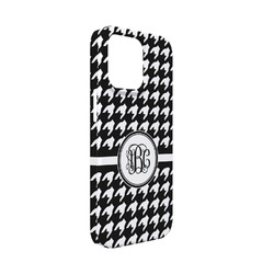 Houndstooth iPhone Case - Plastic - iPhone 13 Mini (Personalized)