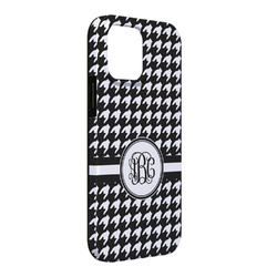 Houndstooth iPhone Case - Rubber Lined - iPhone 13 Pro Max (Personalized)