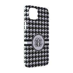 Houndstooth iPhone Case - Plastic - iPhone 14 (Personalized)