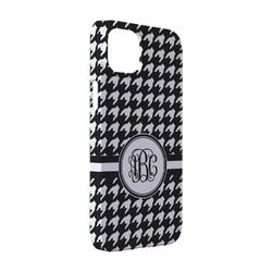 Houndstooth iPhone Case - Plastic - iPhone 14 Pro (Personalized)