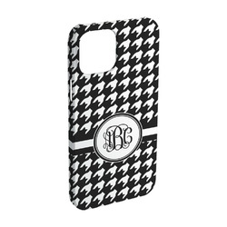 Houndstooth iPhone Case - Plastic - iPhone 15 (Personalized)