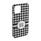 Houndstooth iPhone 15 Case - Angle