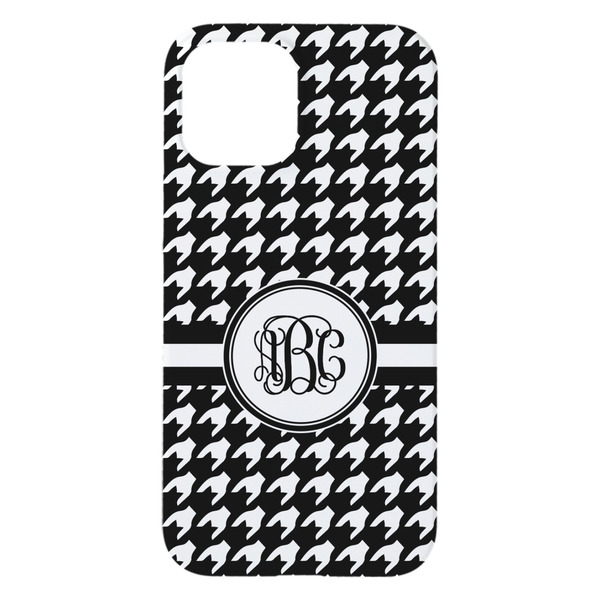 Houndstooth iPhone 15 Plus Case - Back