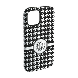Houndstooth iPhone Case - Rubber Lined - iPhone 15 (Personalized)