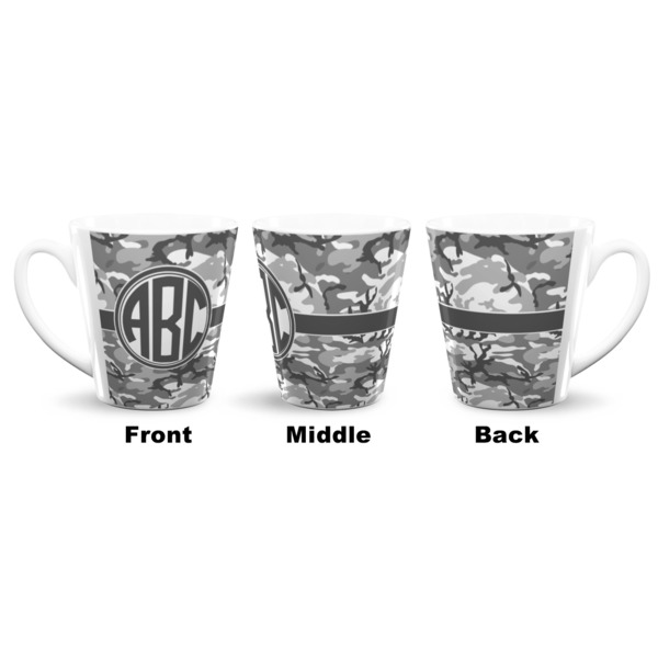 Camo 12 Oz Latte Mug - Approval