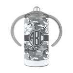 Camo 12 oz Stainless Steel Sippy Cup (Personalized)