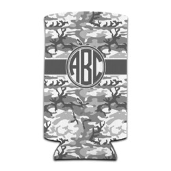 Camo Can Cooler (tall 12 oz) (Personalized)