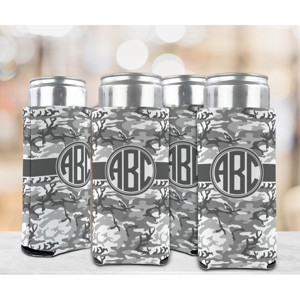 Camo 12oz Tall Can Sleeve - Set of 4 - LIFESTYLE