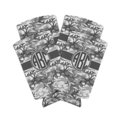Camo Can Cooler (tall 12 oz) - Set of 4 (Personalized)