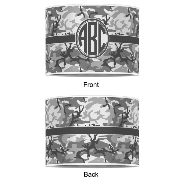 Camo 16" Drum Lampshade - APPROVAL (Poly Film)