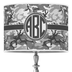 Camo 16" Drum Lamp Shade - Poly-film (Personalized)