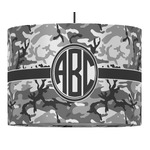 Camo Drum Pendant Lamp (Personalized)