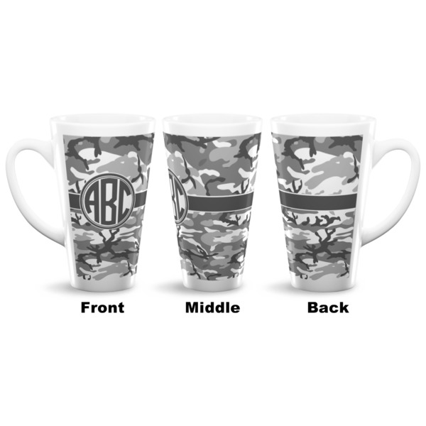 Camo 16 Oz Latte Mug - Approval