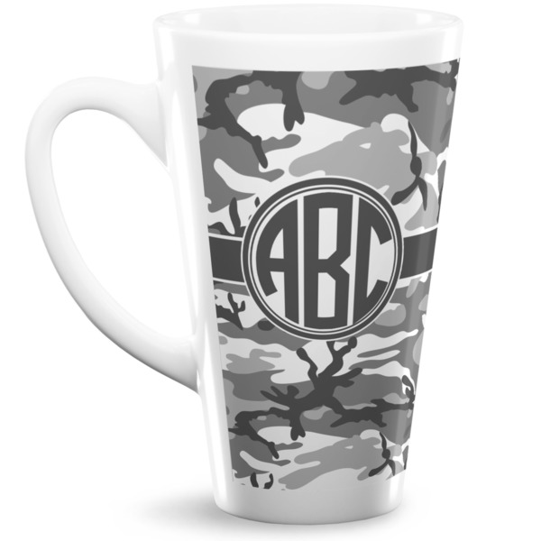 Custom Camo Latte Mug (Personalized)