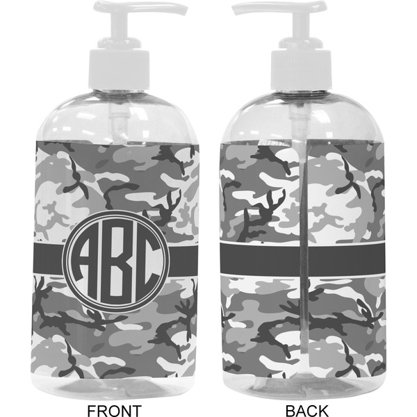 Camo 16 oz Plastic Liquid Dispenser- Approval- White