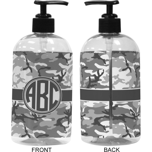 Camo 16 oz Plastic Liquid Dispenser (Approval)