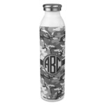 Camo 20oz Stainless Steel Water Bottle - Full Print (Personalized)