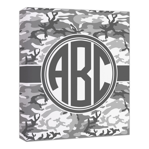 Custom Camo Canvas Print - 20x24 (Personalized)