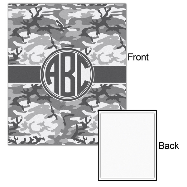 Camo 20x24 - Matte Poster - Front & Back