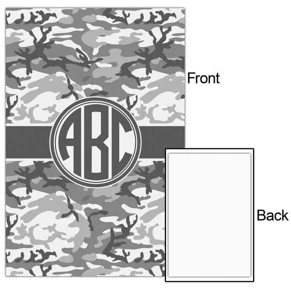 Camo 20x30 - Matte Poster - Front & Back