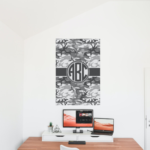Camo 24x36 - Matte Poster - On the Wall